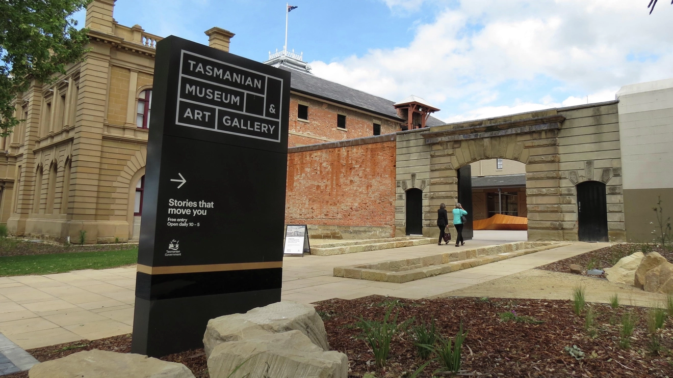 Exterior view of Tasmania Museum and Gallery in Hobart. Image credit: Tourism Tasmania/Kathryn Leahy
