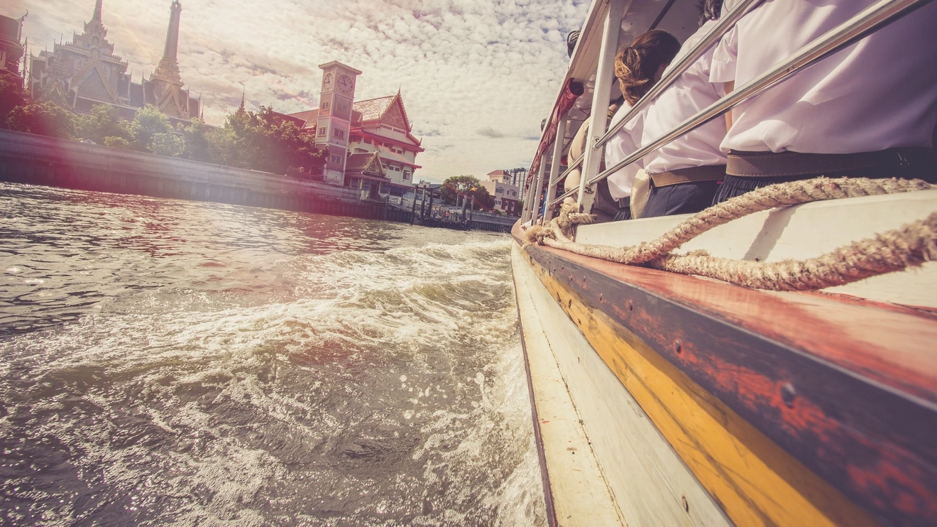The Chao Phraya Express Riverboat, Bangkok. Image credit: stock.adobe.com