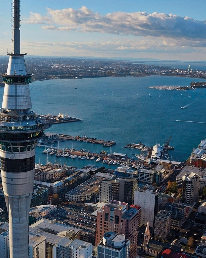 See Auckland from above at the Sky Tower