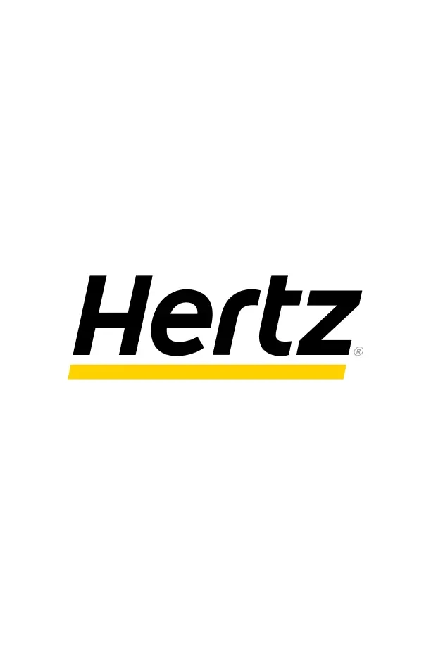 Logo of car-hire company Hertz