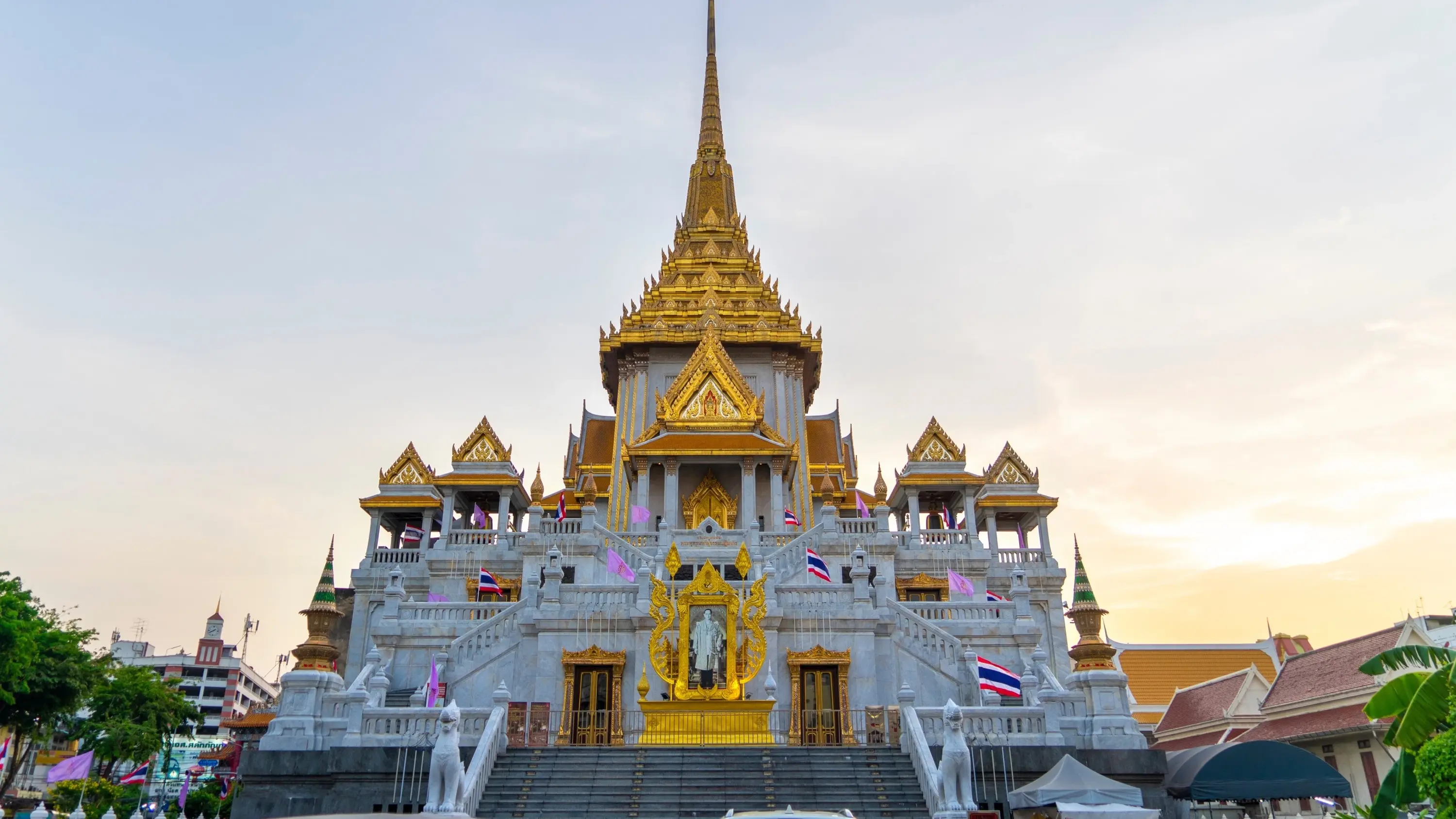 The gold-spired Wat Traimit&nbsp;(Temple of the Golden Buddha), in Bangkok, Thailand. Image credit: stock.adobe.com