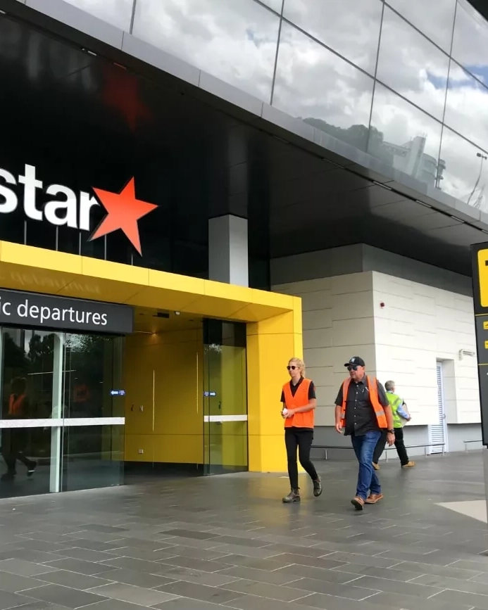 Melbourne Airport Terminal 4 entrance